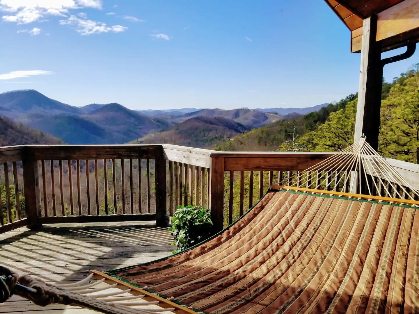 Take a break and nap in this hammock.