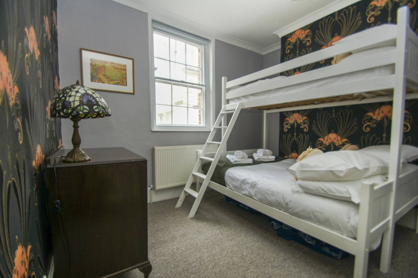 1 adult triple bunk bed