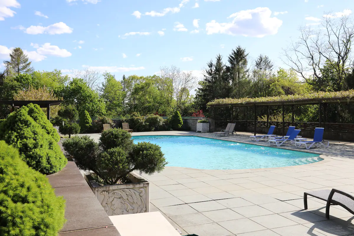 On-demand pool heating is available!