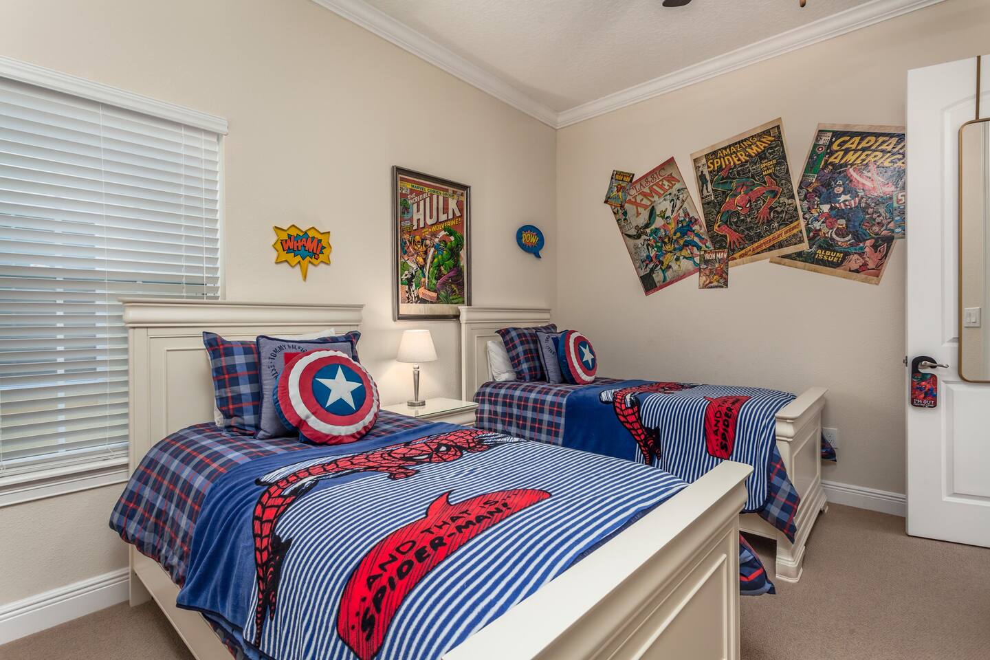 All bedrooms feature SMART TVs